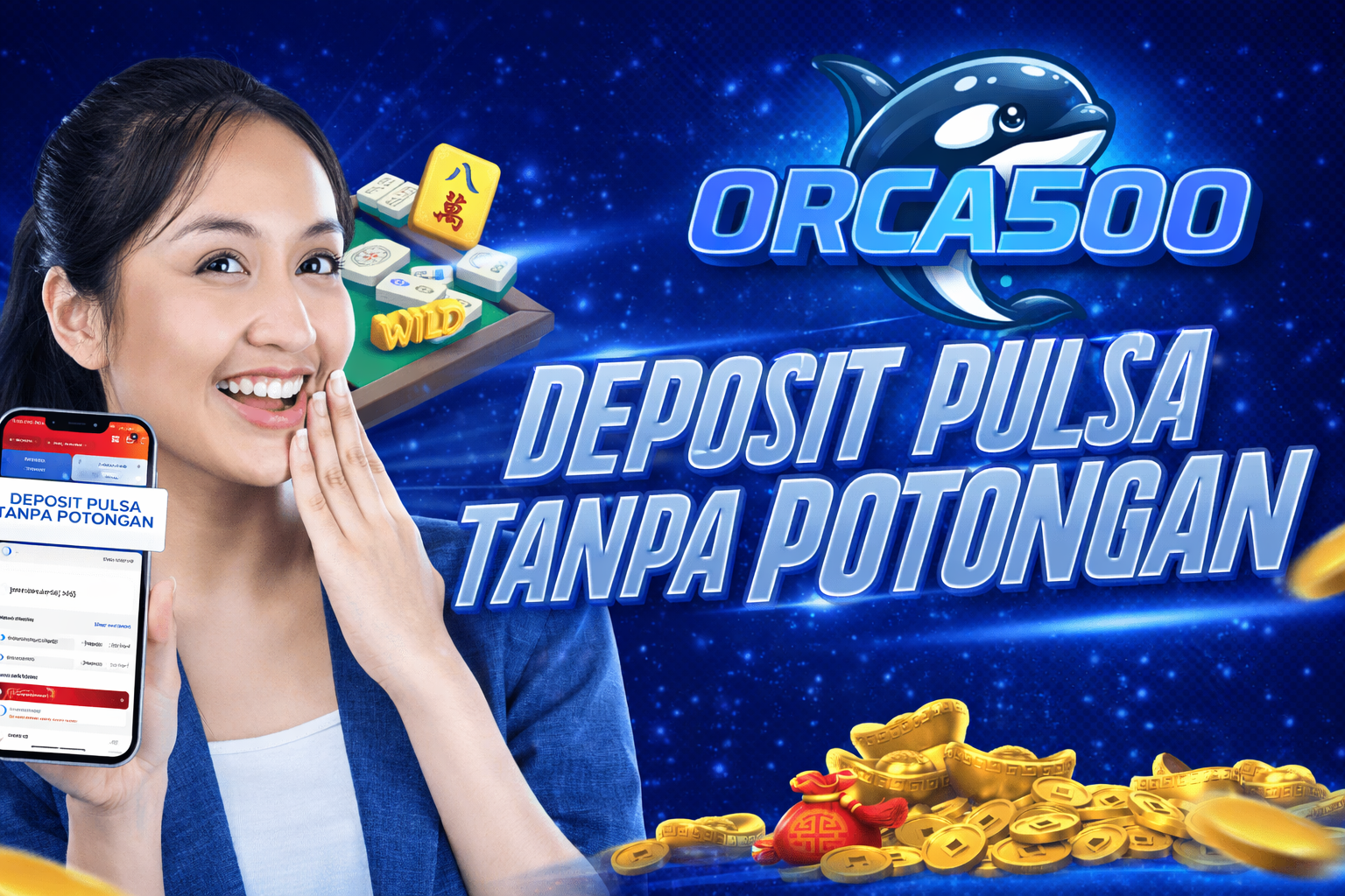 Deposit Via Pulsa Tanpa Potongan