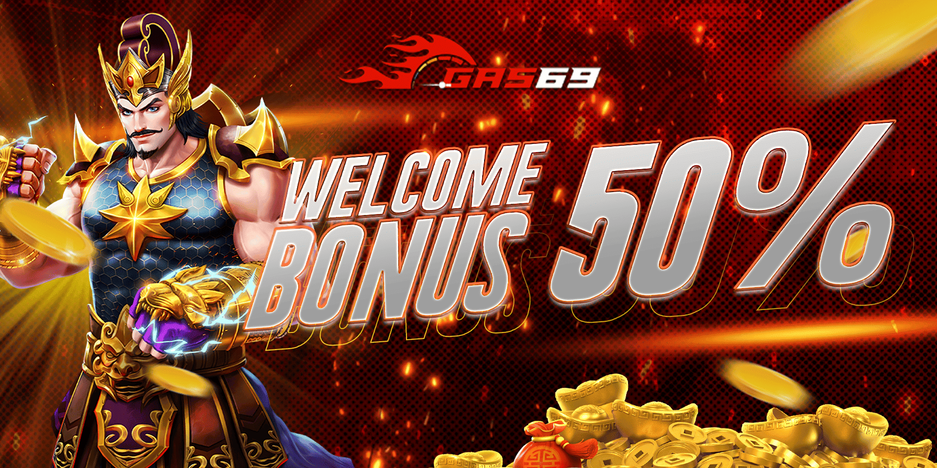 Bonus Welcome Slot 50%
